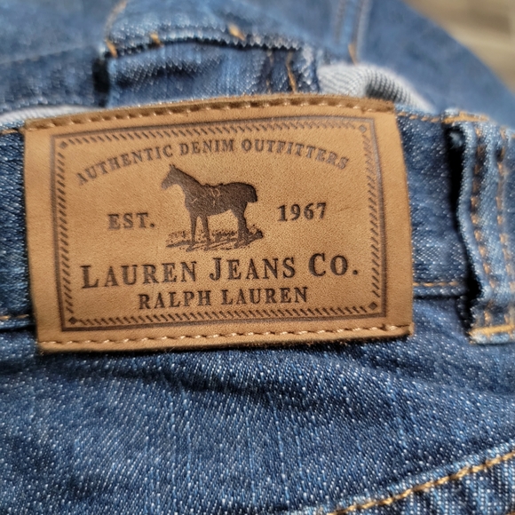 Lauren Ralph Lauren Bootcut Embroidered Jeans - Picture 10 of 12